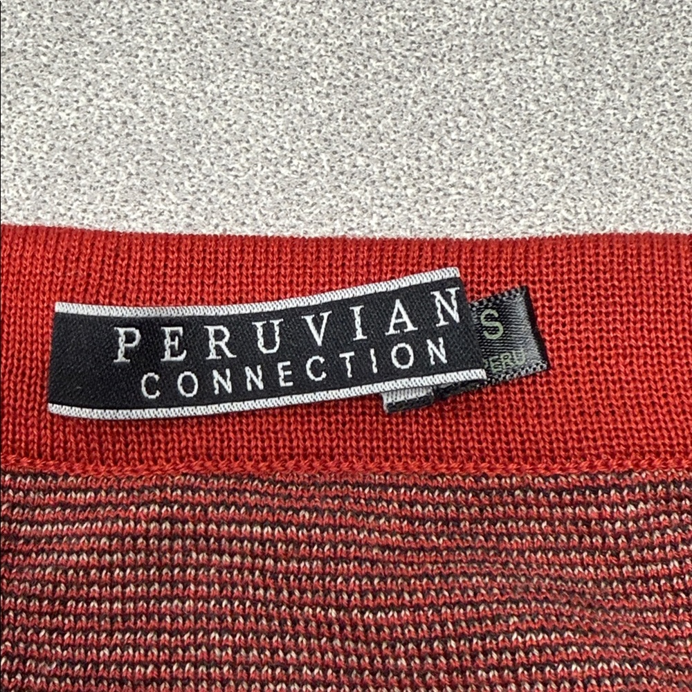 Peruvian Connection Geometric Patterned Knit Skirt - image 5